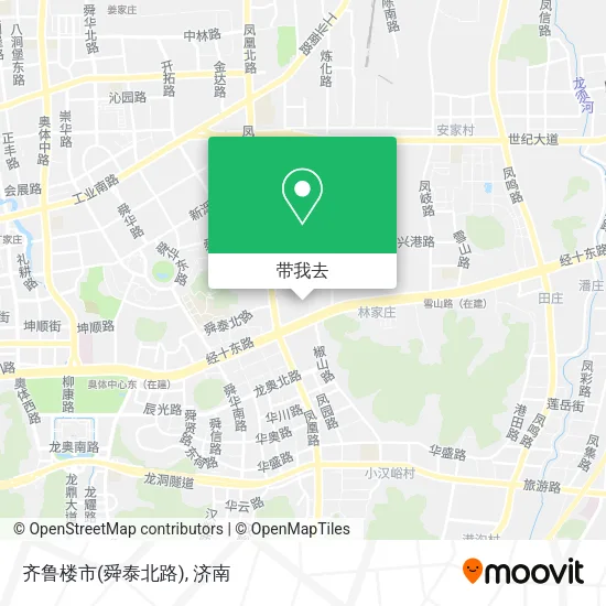 齐鲁楼市(舜泰北路)地图