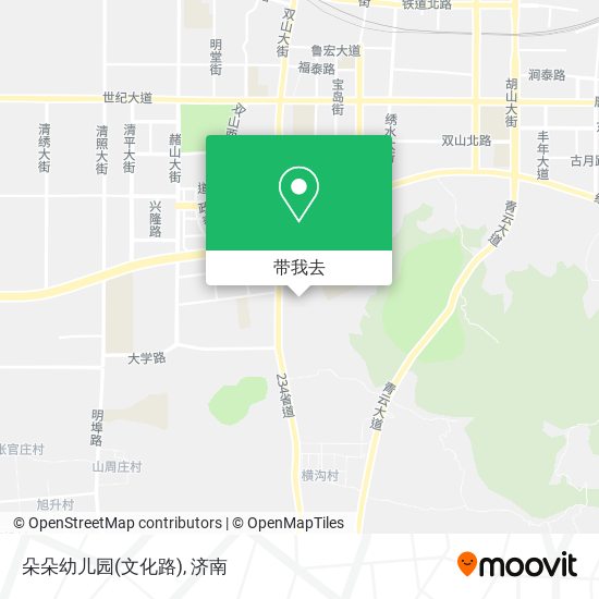 朵朵幼儿园(文化路)地图