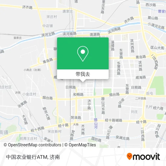 中国农业银行ATM地图