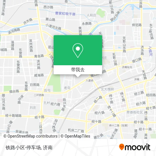 铁路小区-停车场地图
