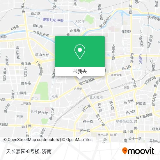 天长嘉园-8号楼地图