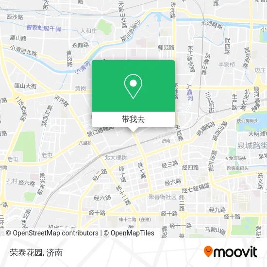 荣泰花园地图