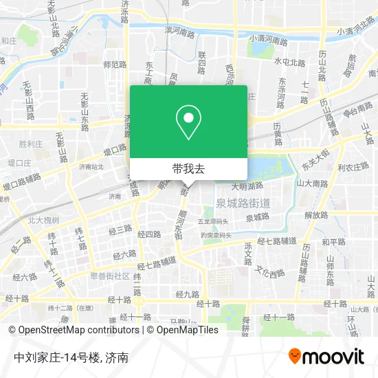 中刘家庄-14号楼地图