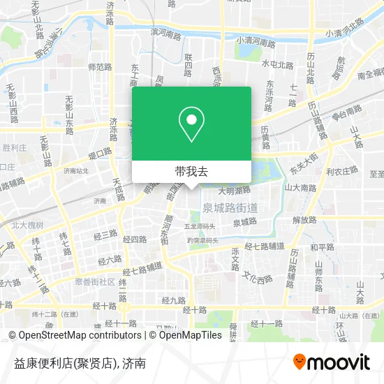 益康便利店(聚贤店)地图