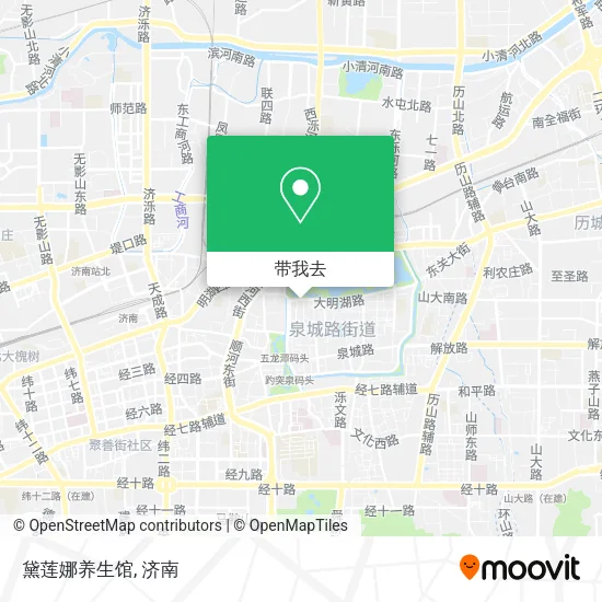 黛莲娜养生馆地图