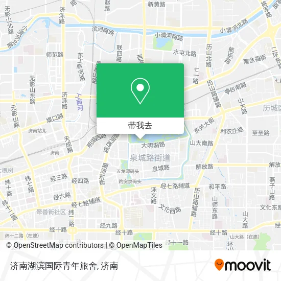 济南湖滨国际青年旅舍地图