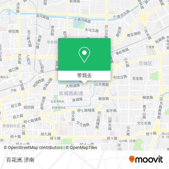 百花洲地图