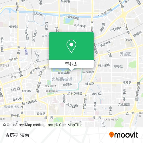 古历亭地图