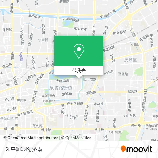 和平咖啡馆地图