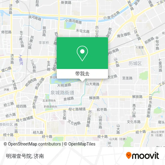 明湖壹号院地图