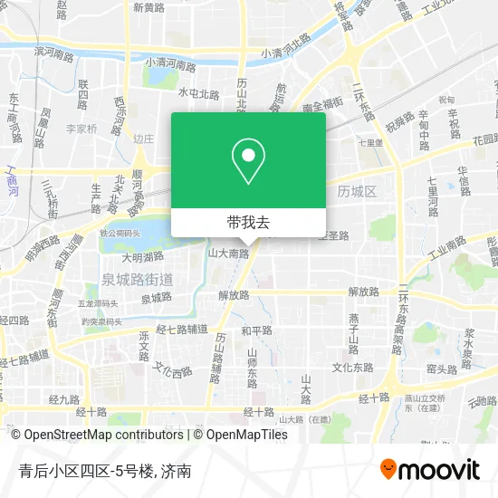 青后小区四区-5号楼地图