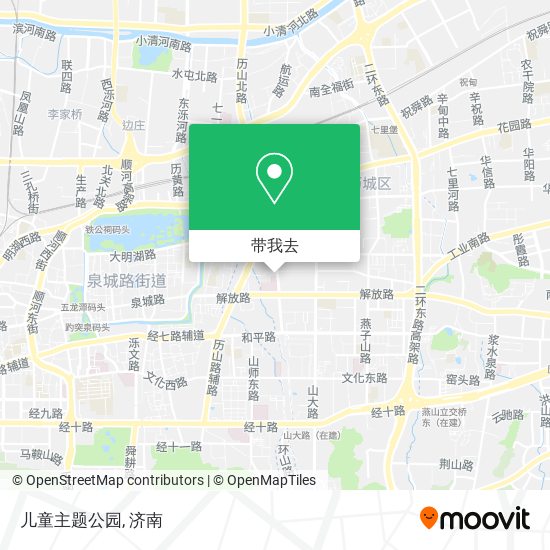 儿童主题公园地图