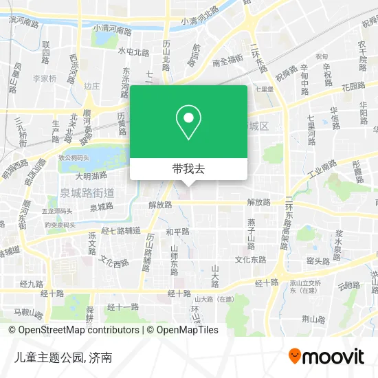 儿童主题公园地图