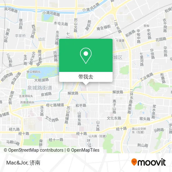 Mac&Jor地图