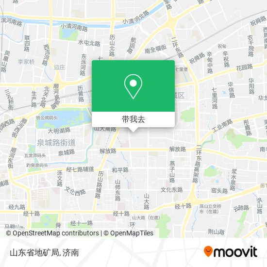 山东省地矿局地图