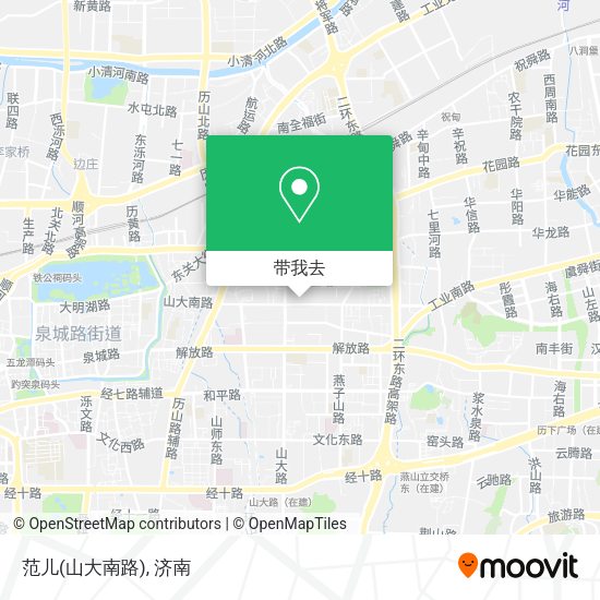 范儿(山大南路)地图