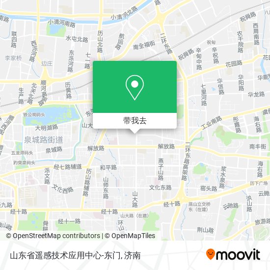 山东省遥感技术应用中心-东门地图
