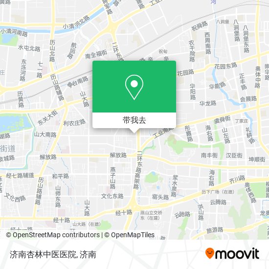 济南杏林中医医院地图