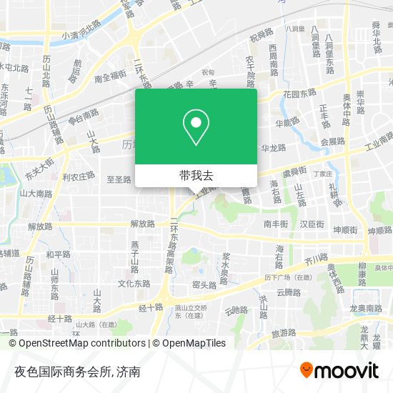 夜色国际商务会所地图