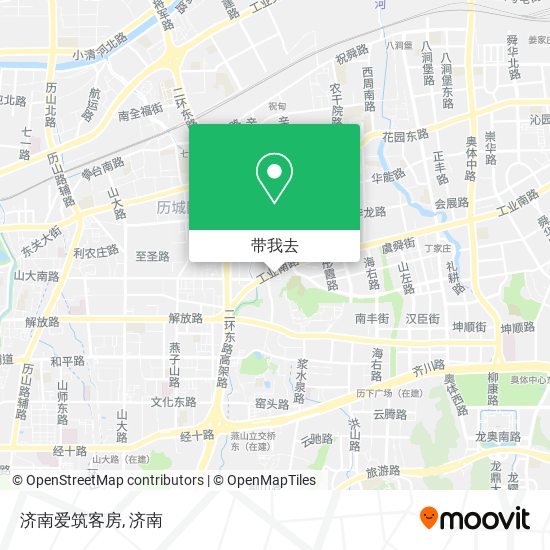 济南爱筑客房地图