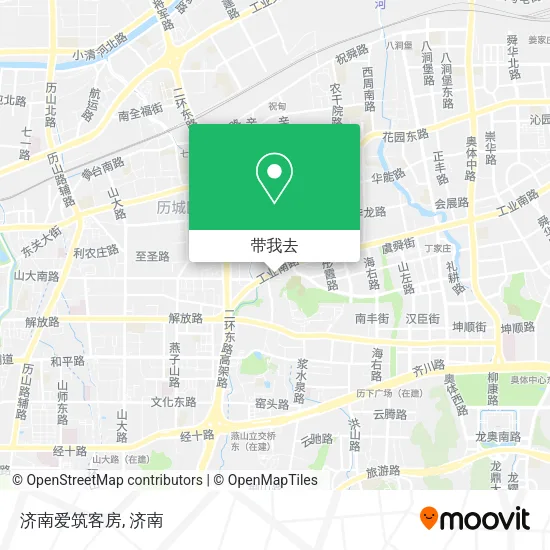 济南爱筑客房地图