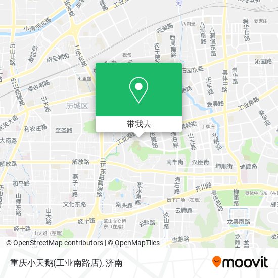 重庆小天鹅(工业南路店)地图