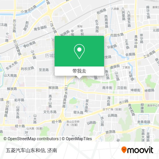五菱汽车山东和信地图
