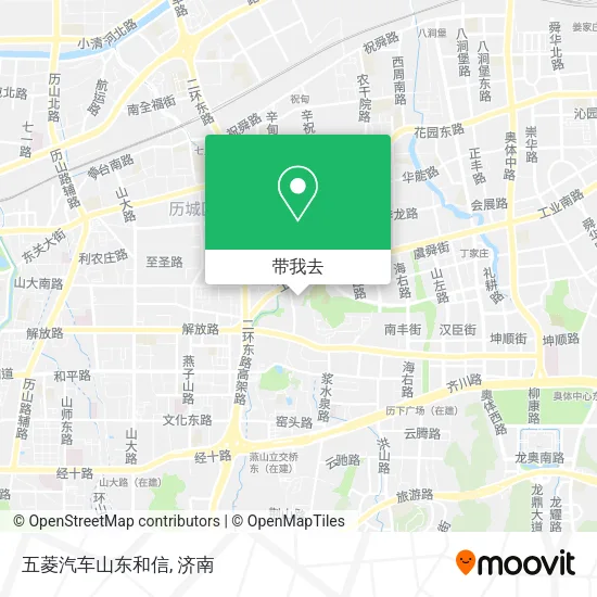 五菱汽车山东和信地图