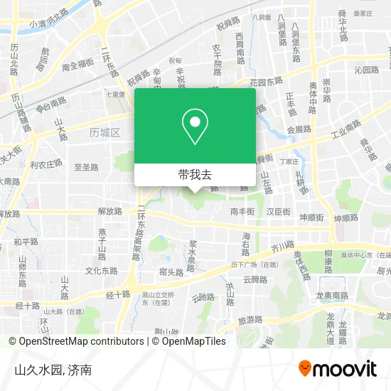 山久水园地图