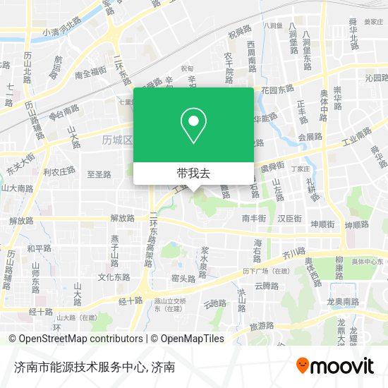 济南市能源技术服务中心地图