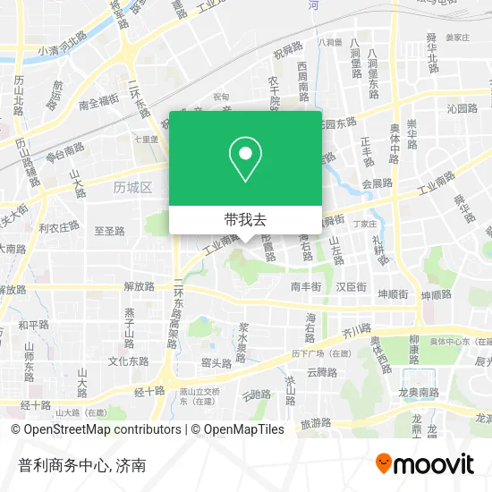 普利商务中心地图