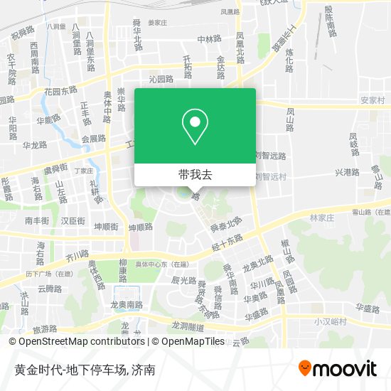 黄金时代-地下停车场地图