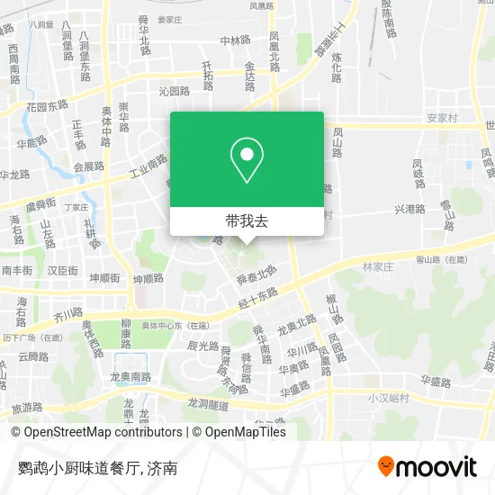 鹦鹉小厨味道餐厅地图