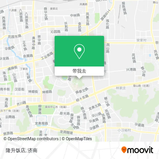隆升饭店地图
