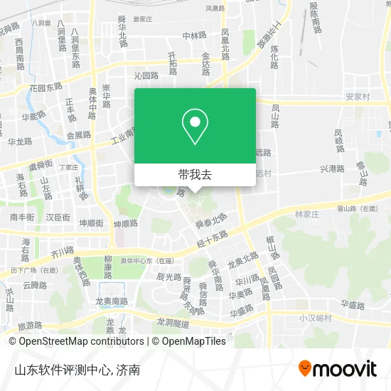山东软件评测中心地图