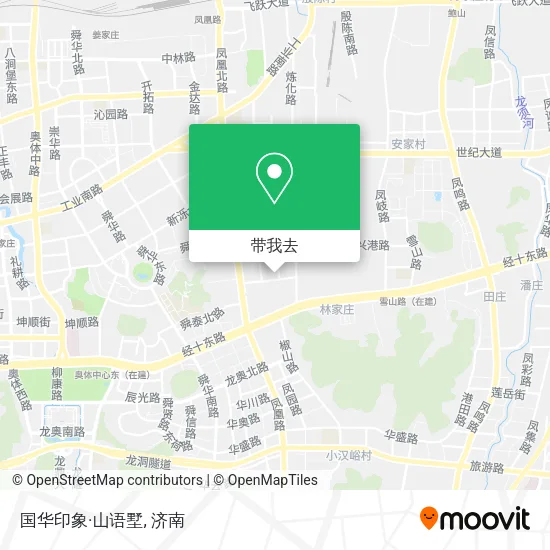 国华印象·山语墅地图