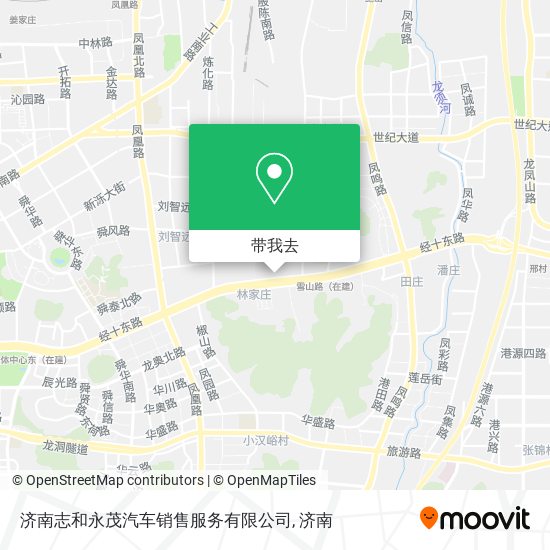 济南志和永茂汽车销售服务有限公司地图