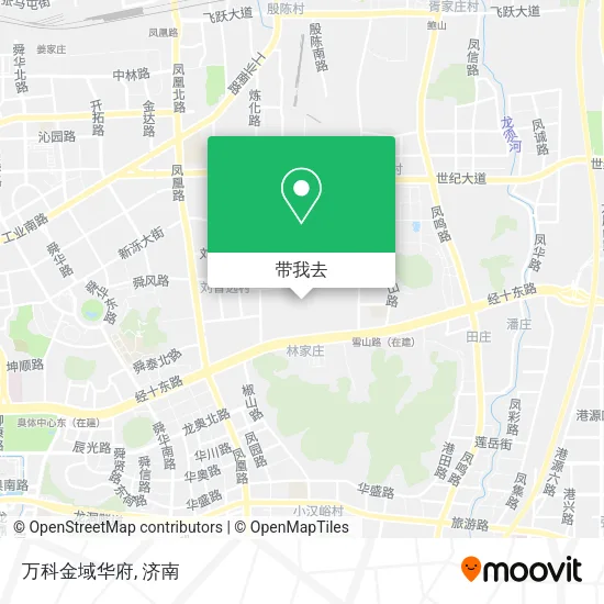 万科金域华府地图