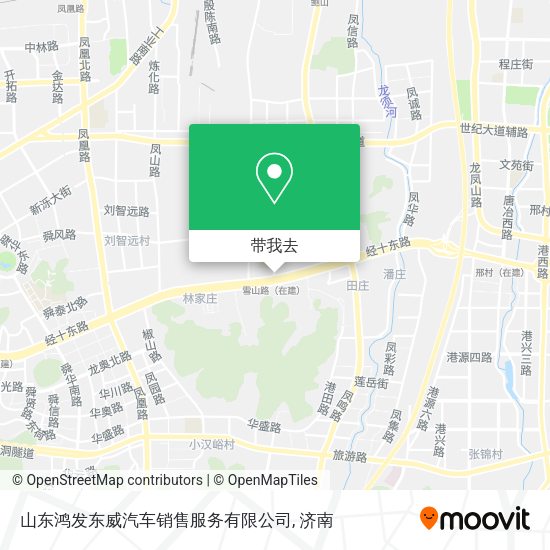山东鸿发东威汽车销售服务有限公司地图