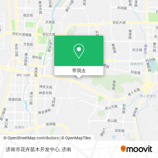济南市花卉苗木开发中心地图
