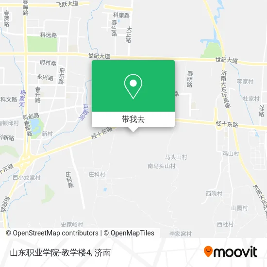 山东职业学院-教学楼4地图