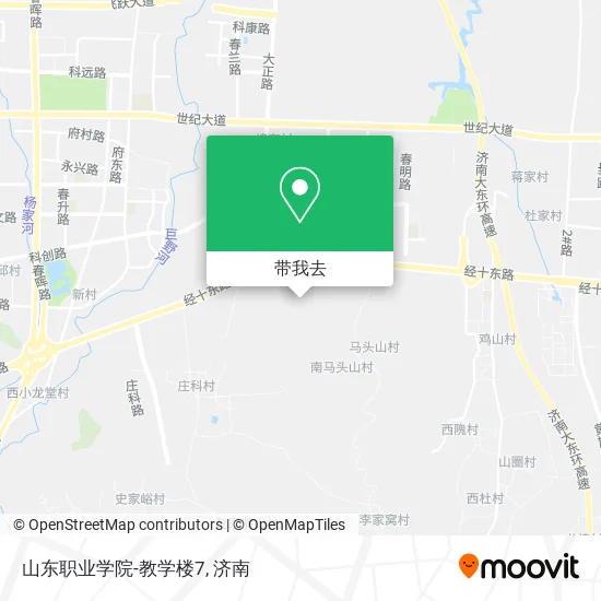 山东职业学院-教学楼7地图