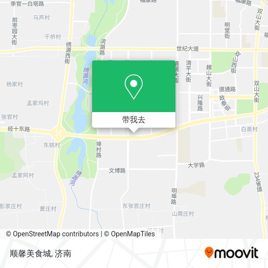 顺馨美食城地图