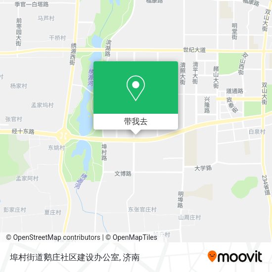 埠村街道鹅庄社区建设办公室地图