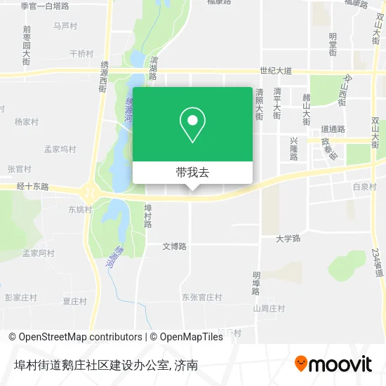 埠村街道鹅庄社区建设办公室地图