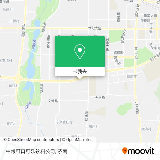 中粮可口可乐饮料公司地图