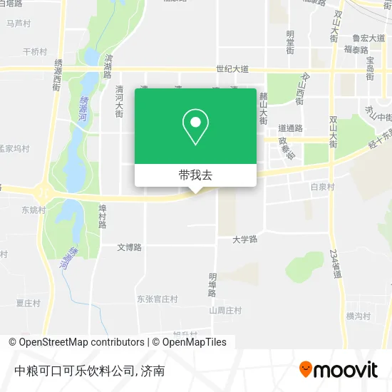中粮可口可乐饮料公司地图