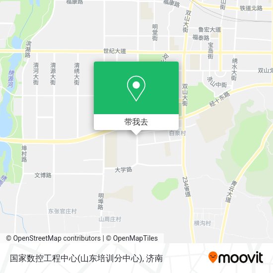 国家数控工程中心(山东培训分中心)地图