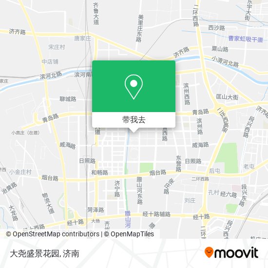 大尧盛景花园地图