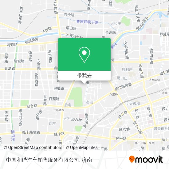 中国和谐汽车销售服务有限公司地图